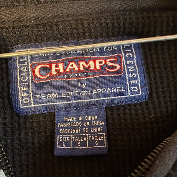 Champs brand official licensed Ohio state mens hoody w/ full zipper. Size men L - Picture 4 of 8